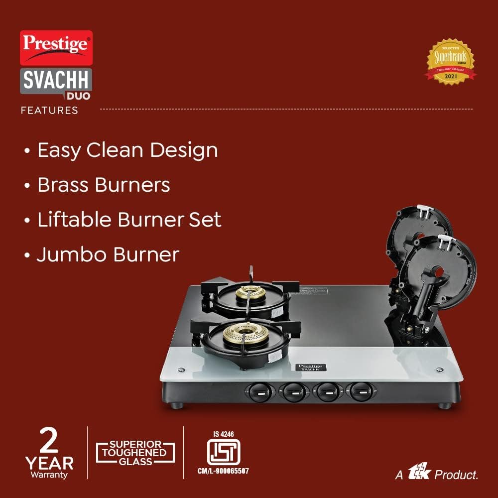 PG 40380 SVACH DUO 4B SQR GAS STOVE