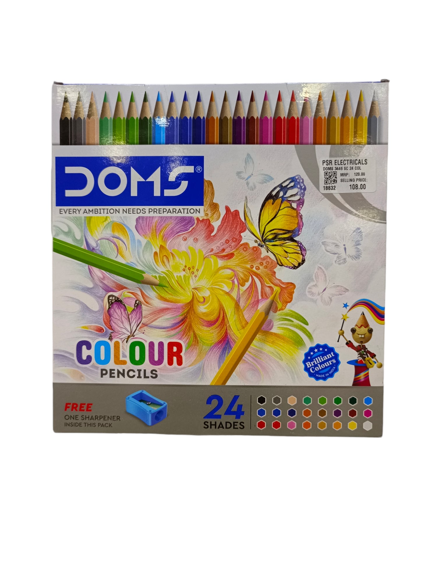 DOMS 3446 FSC 24 COL PENCIL