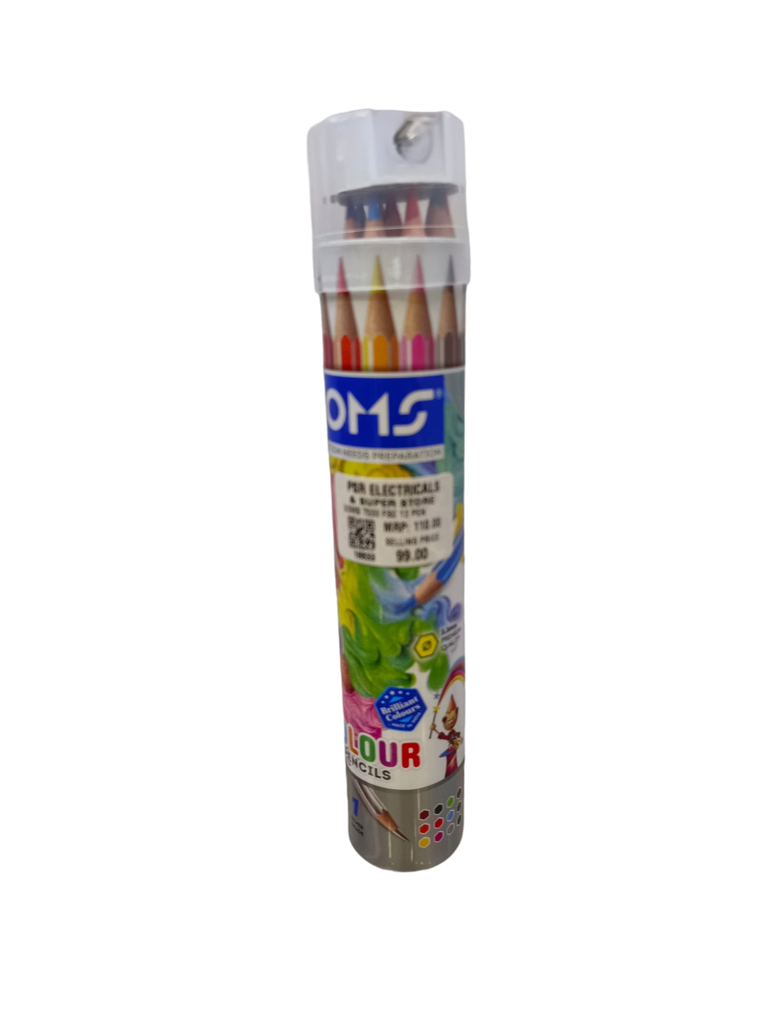 DOMS 7200 FSC 12 PENCIL RND TIN