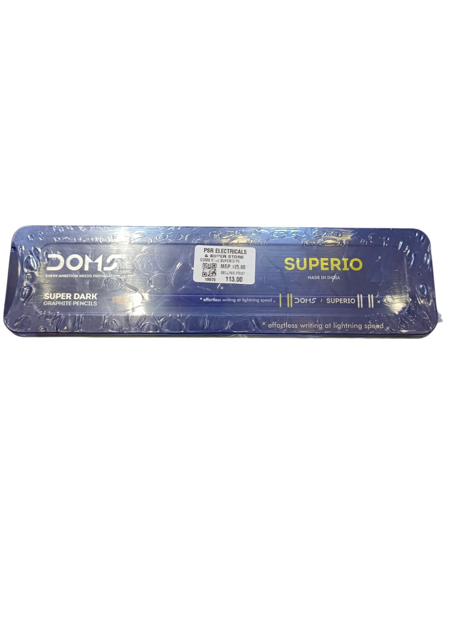 DOMS 8743 SUPERIO PENCIL; 10PCS TIN