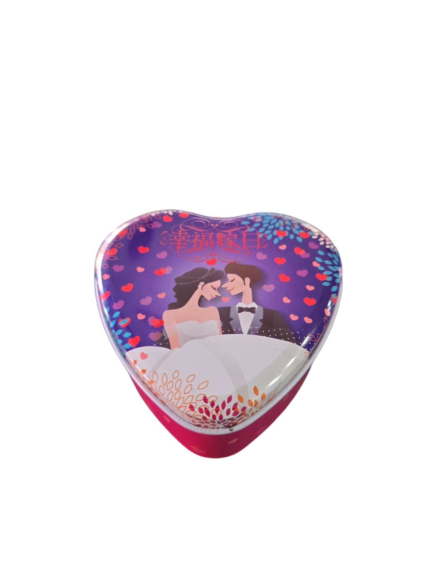 BRN HEART COUPLE TIN BOX