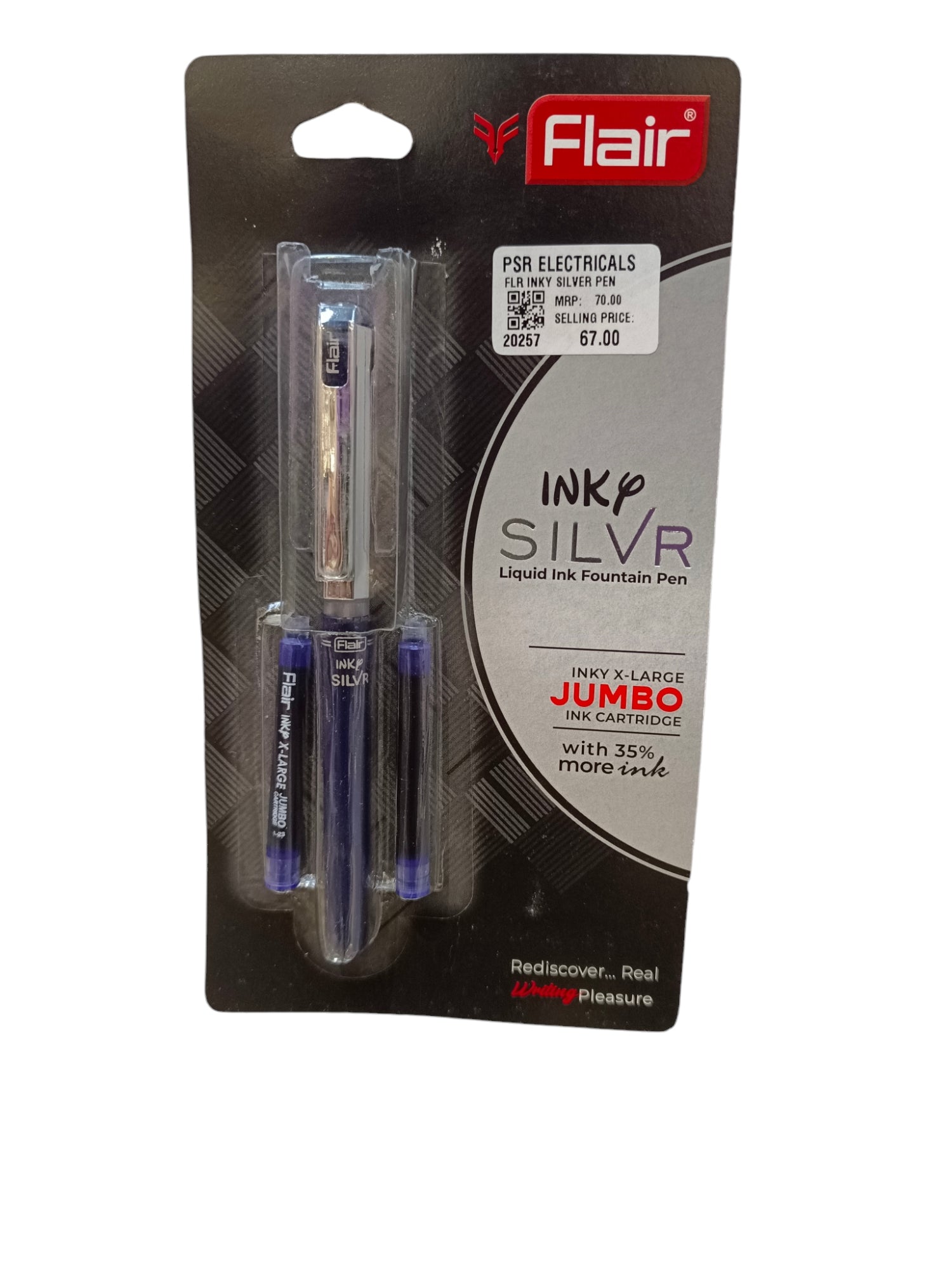 FLR INKY SILVER PEN