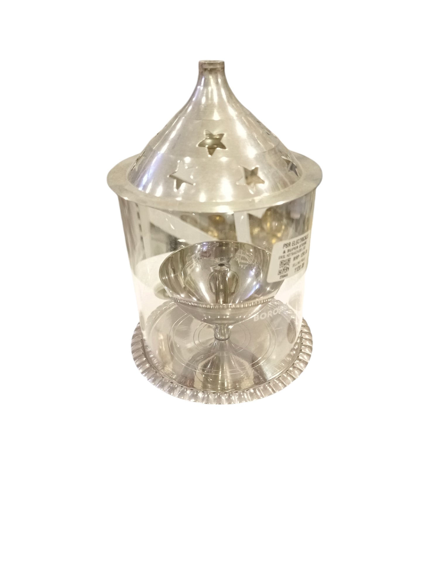 BRSL HDTRAKDN350 LRG AKHAND DIYA NICKLE