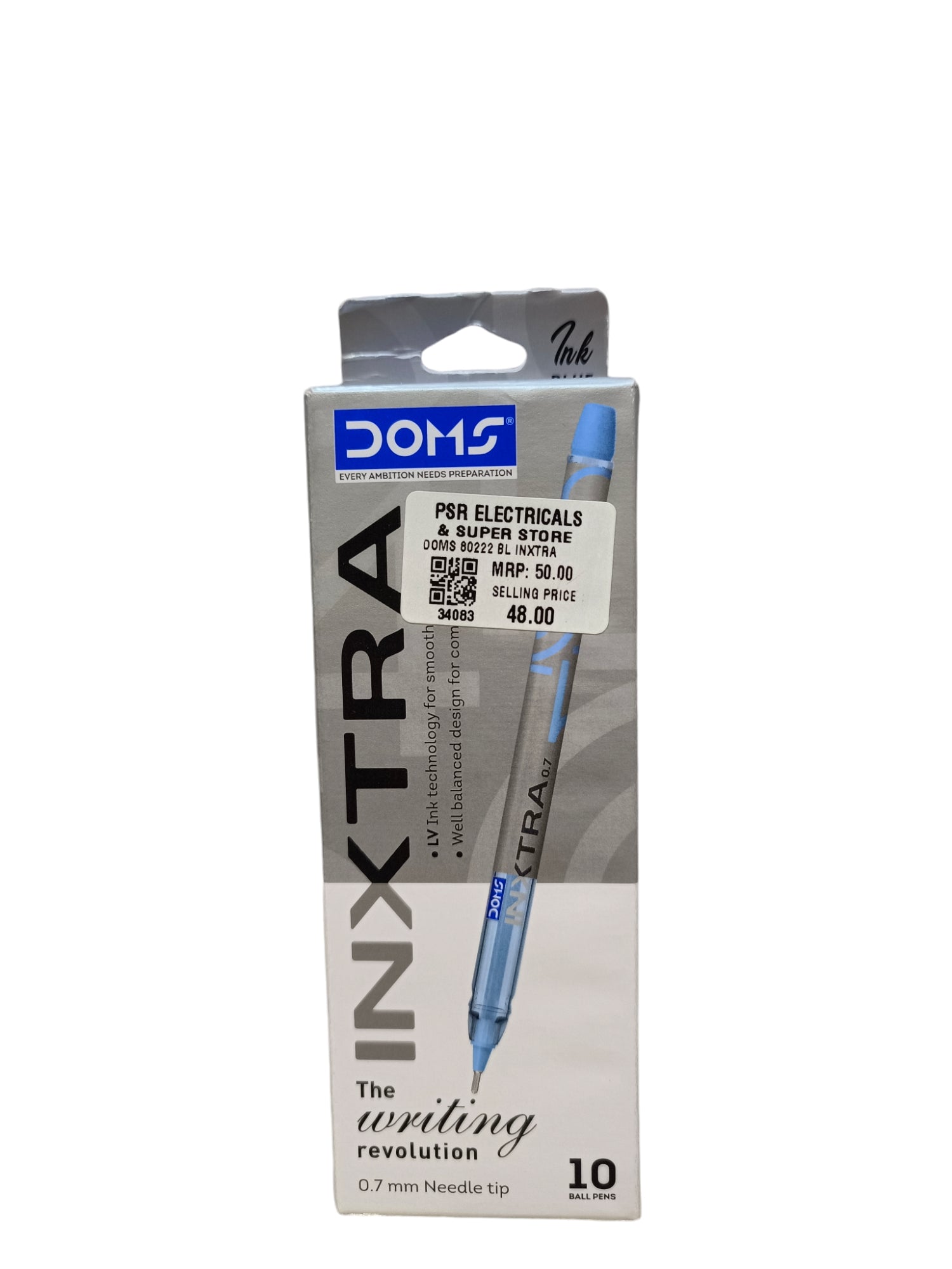 DOMS 80222 BL INXTRA BP 10 PCS