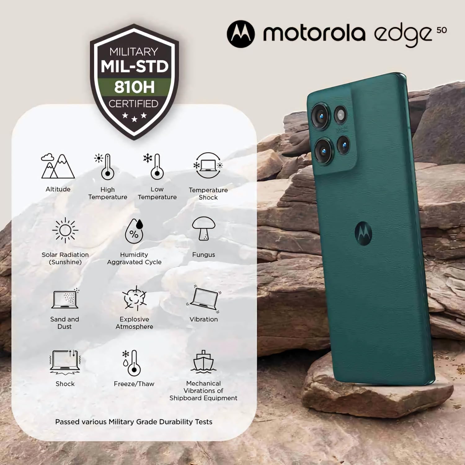 MOTO EDGE 50 5G 8+256 JUNGLE GREEN