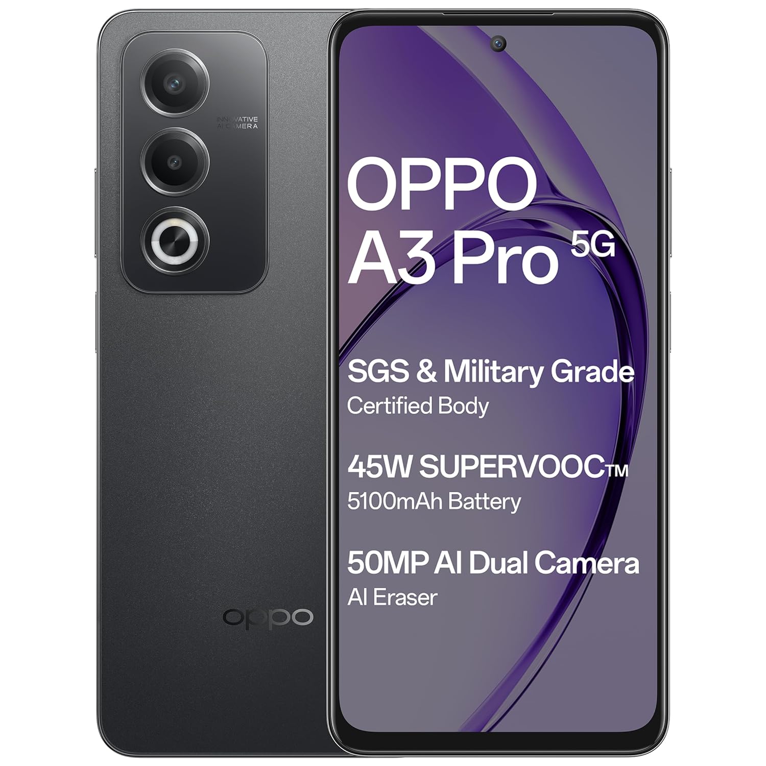 OPPO A3 PRO 5G 8+128 BLK