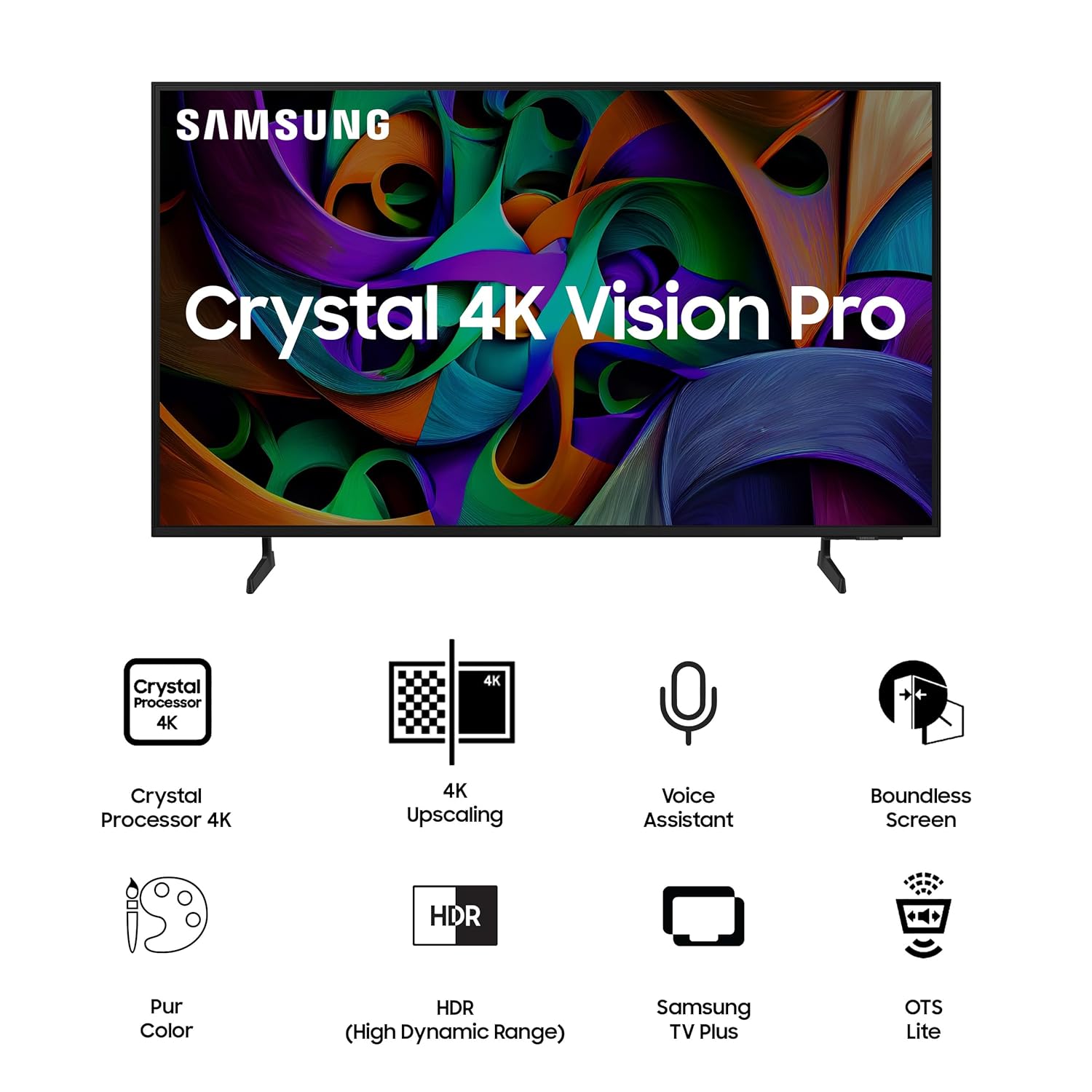 SAMSUNG TV 43 UA43DUE76AKLXL 4K CRYSTAL VISION PRO