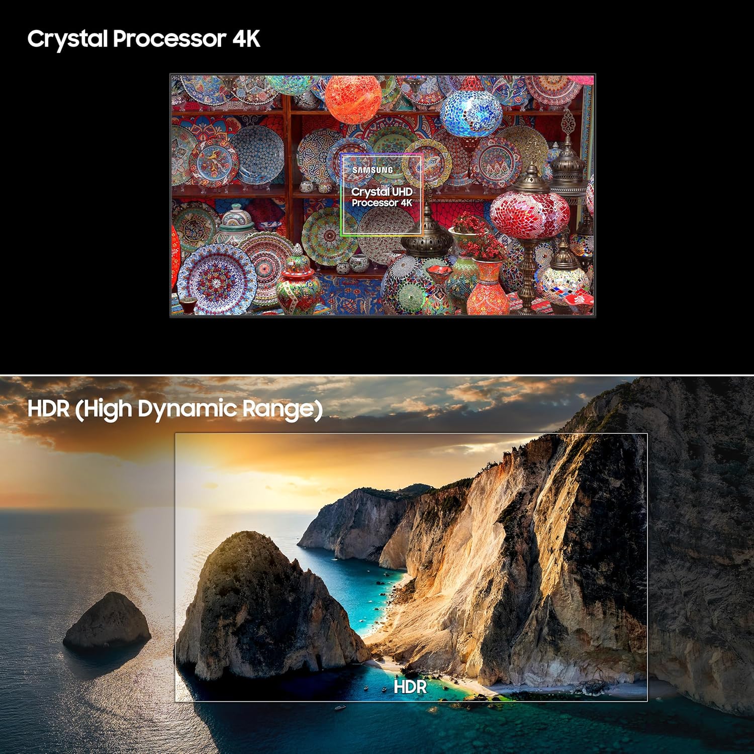 SAMSUNG TV 43 UA43DUE76AKLXL 4K CRYSTAL VISION PRO